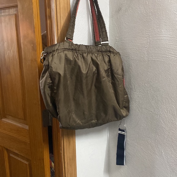 LaCoste button-up💯% cotton🐊pocket sz42+Hobo Bag  & keychain - Picture 17 of 17